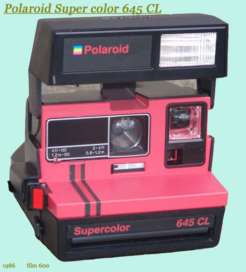 1986 Polaroid Supercolor 635 - Instant Film Camera 